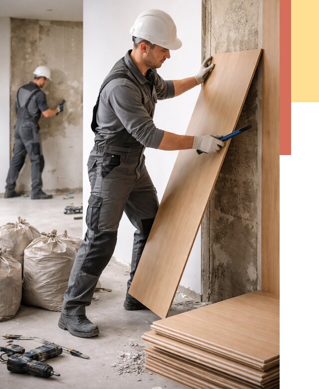 Демонтаж стеновых панелей в отрадном от 3805 руб. за м² быстро и недорого | ОТДЕЛОЧНИК-Трд