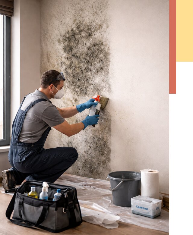 Удаление плесени со стен в отрадном от 2337 руб. — быстро и недорого | ОТДЕЛОЧНИК-Трд