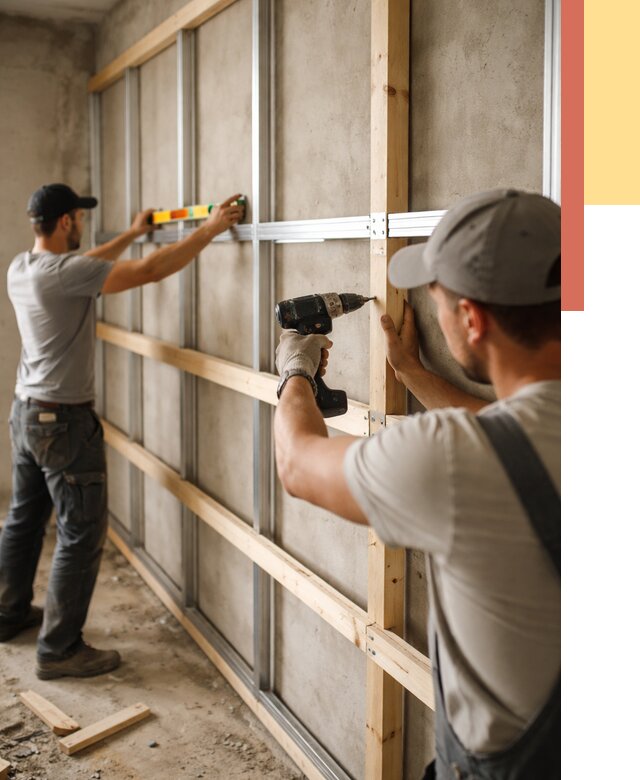 Устройство обрешетки под панели в отрадном от 2283 руб. — монтаж под ключ | ОТДЕЛОЧНИК-Трд