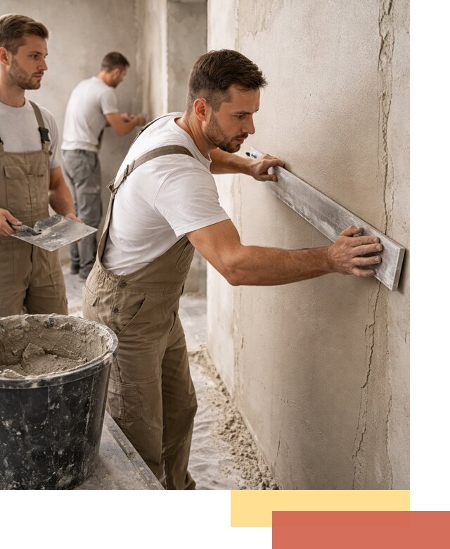 Штукатурка стен без маяков в отрадном быстро и качественно