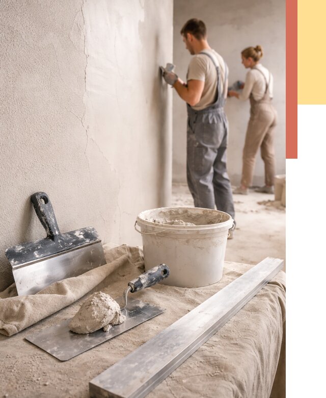 Штукатурка стен гипсовая в отрадном от 4892 руб/м2 — быстро и недорого | ОТДЕЛОЧНИК-Трд