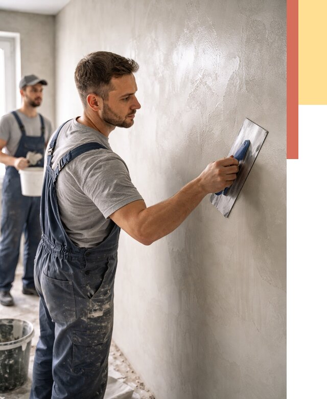 Глянцевание штукатурки стен в отрадном от 8153 руб. — услуги и затирка | ОТДЕЛОЧНИК-Трд