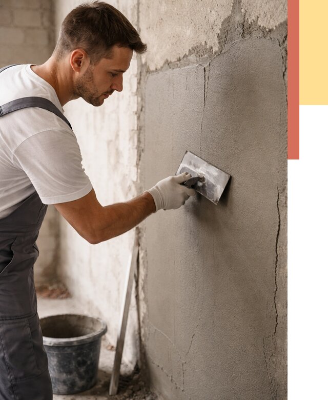 Штукатурка стен под плитку в отрадном от 4565 руб./м2 — выравнивание под плитку | ОТДЕЛОЧНИК-Трд