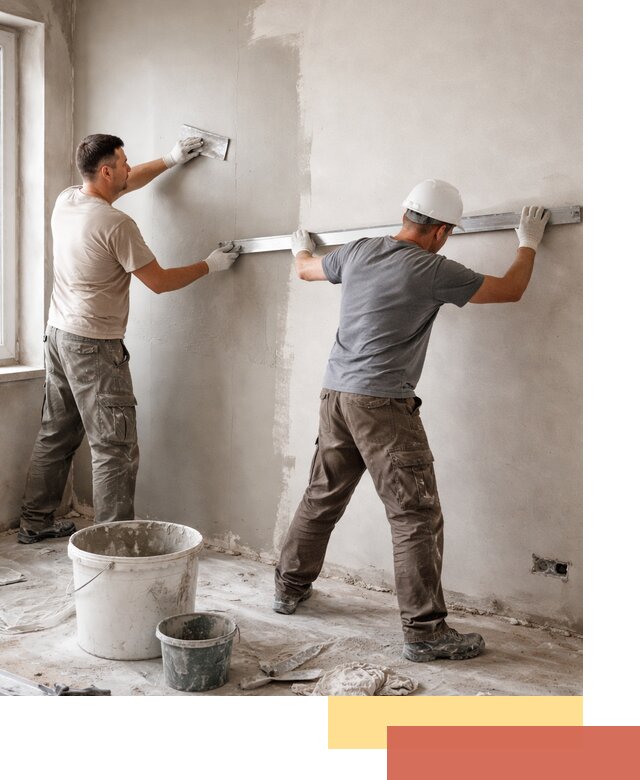 Штукатурка стен под покраску в отрадном качественно и быстро