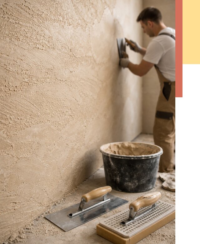 Декоративная штукатурка травертин в отрадном от 1957 руб/м2 — качественно и недорого | ОТДЕЛОЧНИК-Трд