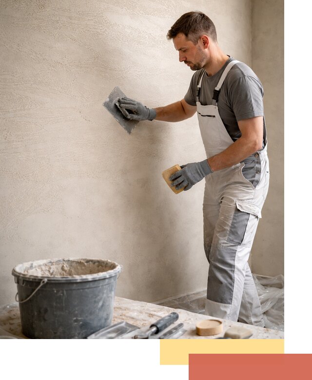 Декоративная штукатурка травертин в отрадном для стен и потолков