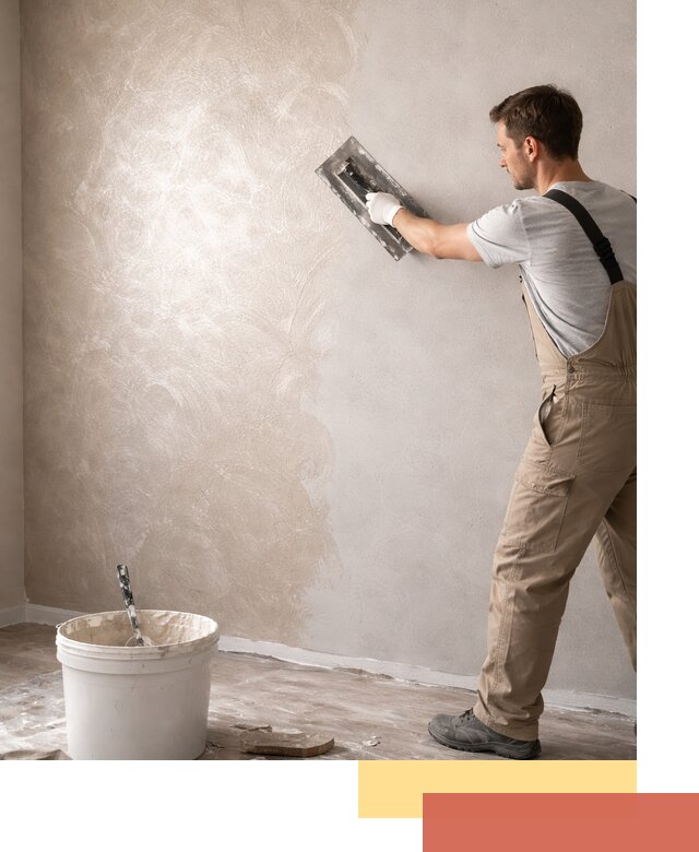 Декоративная штукатурка «Мокрый шелк» под ключ в отрадном