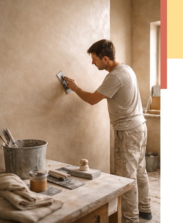 Марокканская штукатурка таделакт в отрадном под ключ от 4565 руб. | ОТДЕЛОЧНИК-Трд