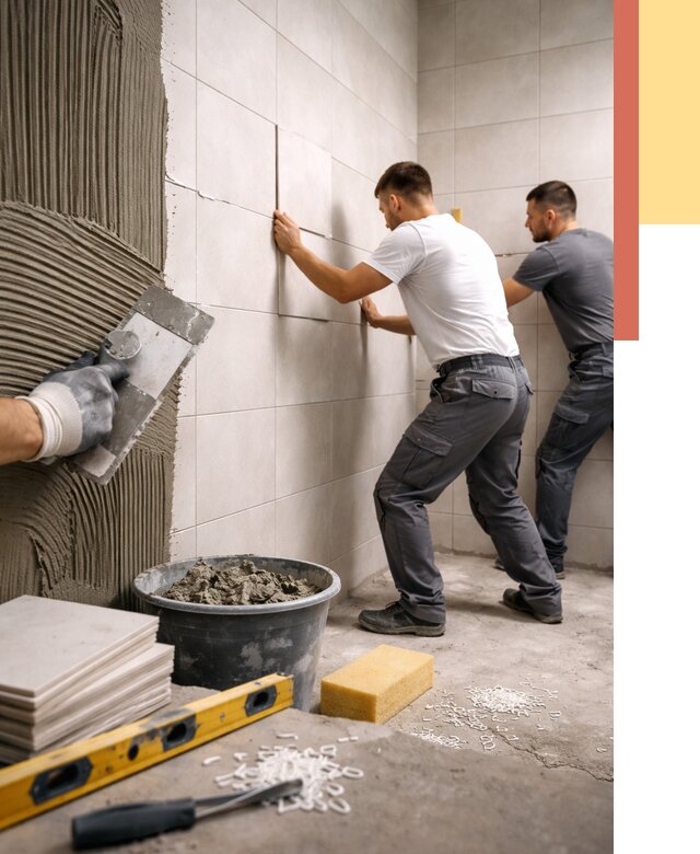 Укладка плитки на стены в отрадном от 924 руб. — качественно и недорого | ОТДЕЛОЧНИК-Трд