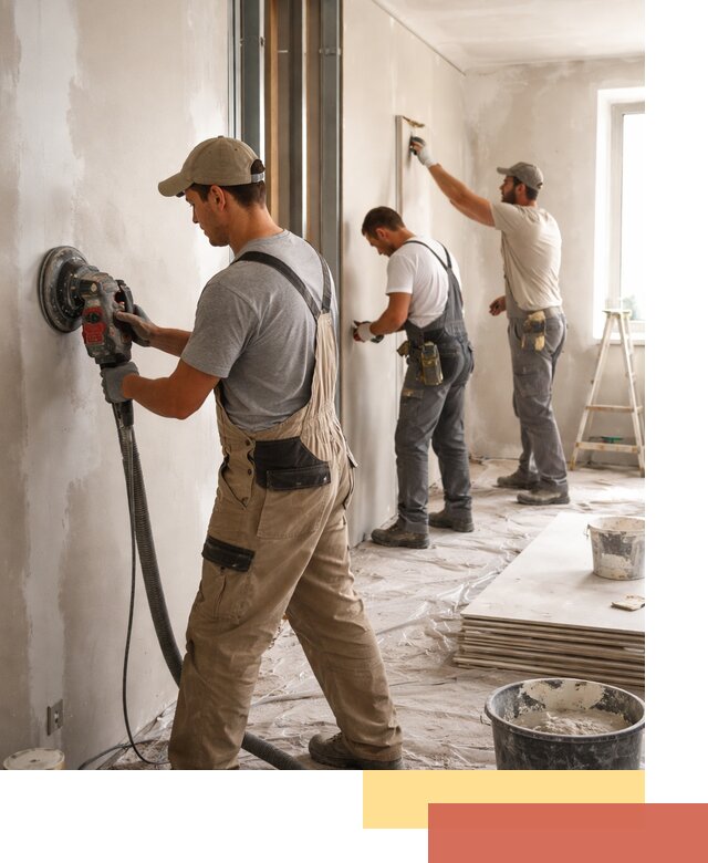 Профессиональная отделка стен в отрадном качественно и в срок