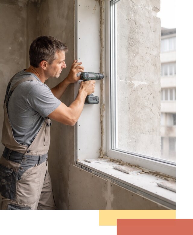 Монтаж гипсокартонных откосов в отрадном под ключ