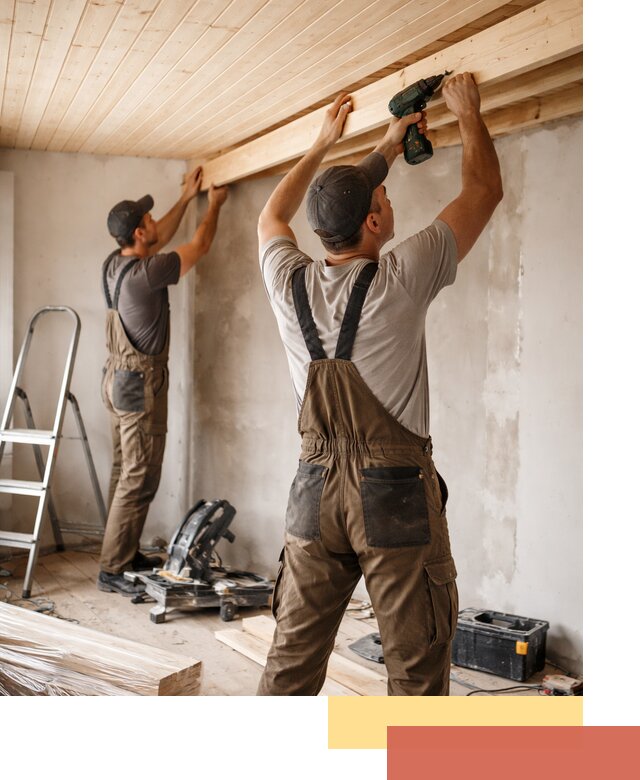 Монтаж потолка из вагонки в отрадном профессионально и аккуратно