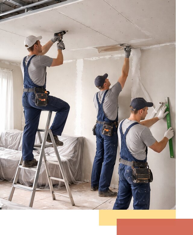 Профессиональная отделка потолка в отрадном быстро и качественно