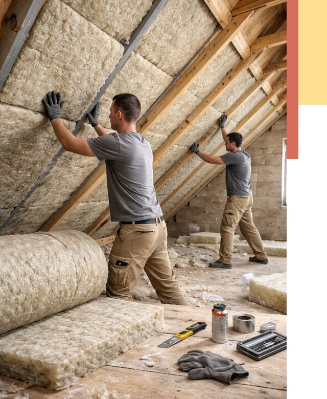 Утепление потолка минватой в отрадном от 1576 руб. — быстро и недорого | ОТДЕЛОЧНИК-Трд